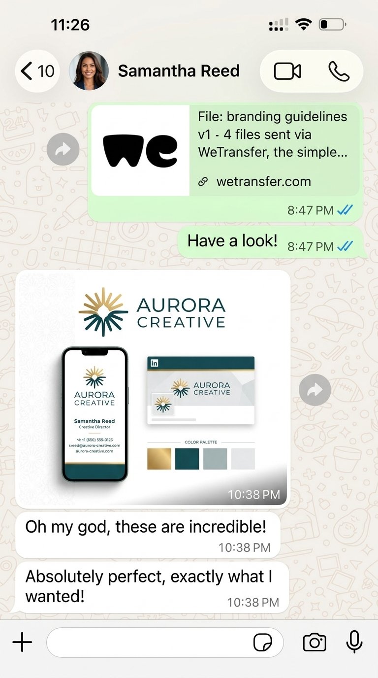 Client praise screenshot 2
